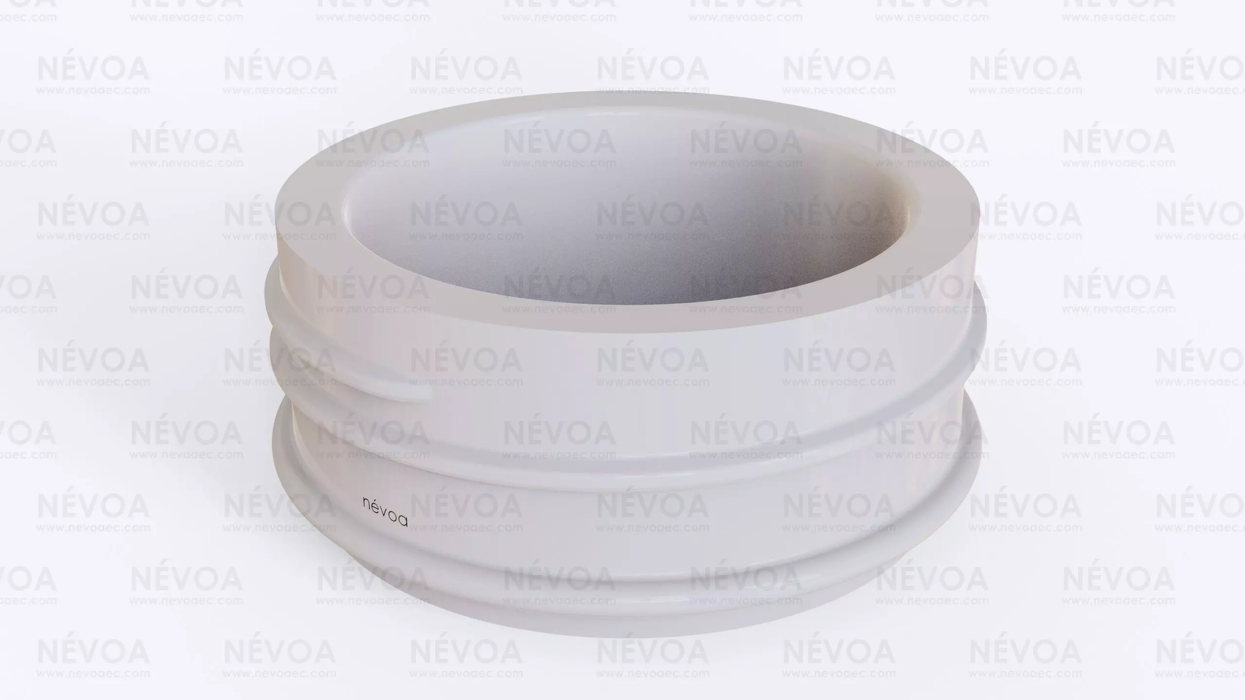 Neck finish - SP 444 - 53 - BDF - voluntary standard 3D model