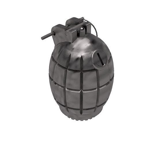 Mills bomb No36 Mk1 Free 3D model