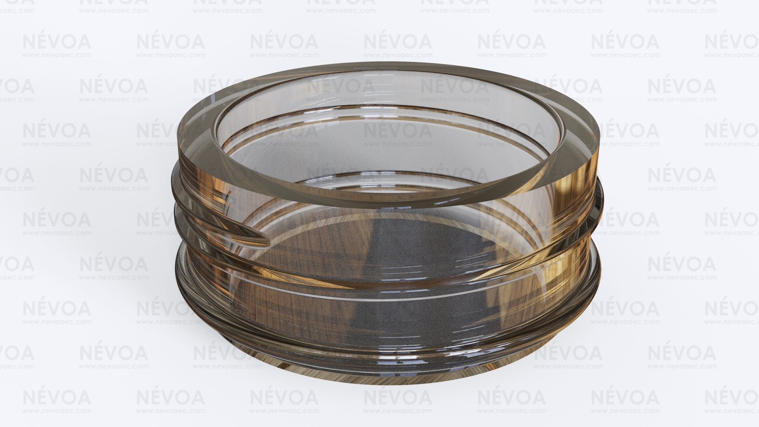 Neck finish - SP 444 - 56 - BDF - voluntary standard 3D model_1