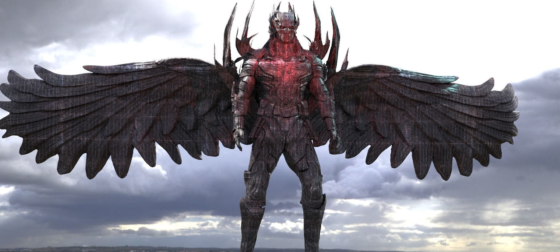 Batman Evil Helmet version 6 T 3D model_1