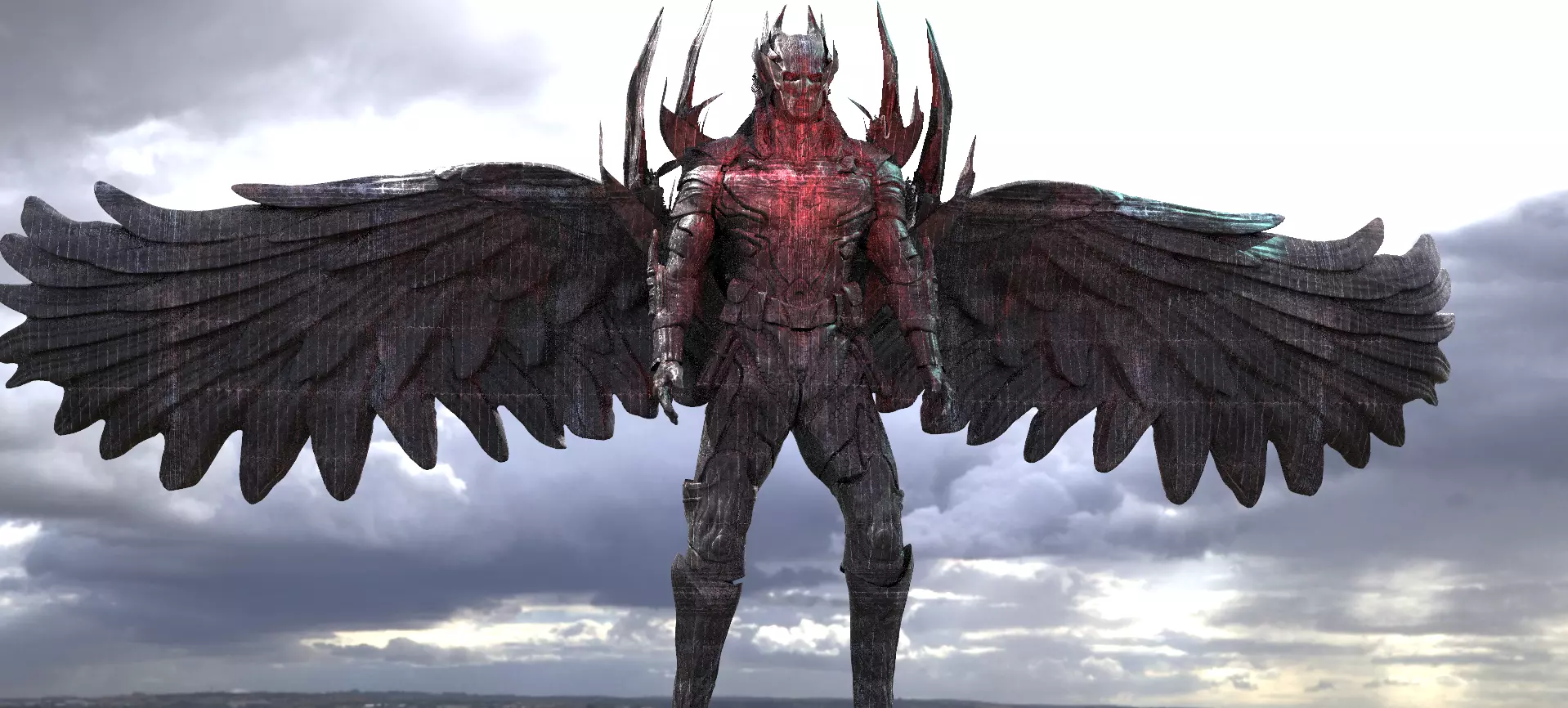 Batman Evil Helmet version 6 T 3D model_0