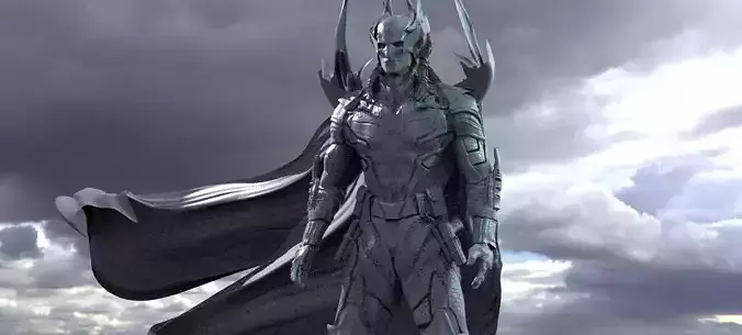 Batman Vlad Vampire Evil Helmet version  3D model