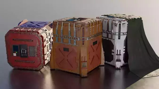 SCiFi industrial storage container