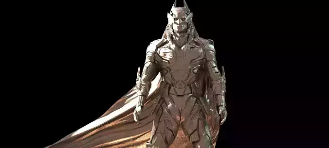 Batman Pharaoh Helmet 2 3D model