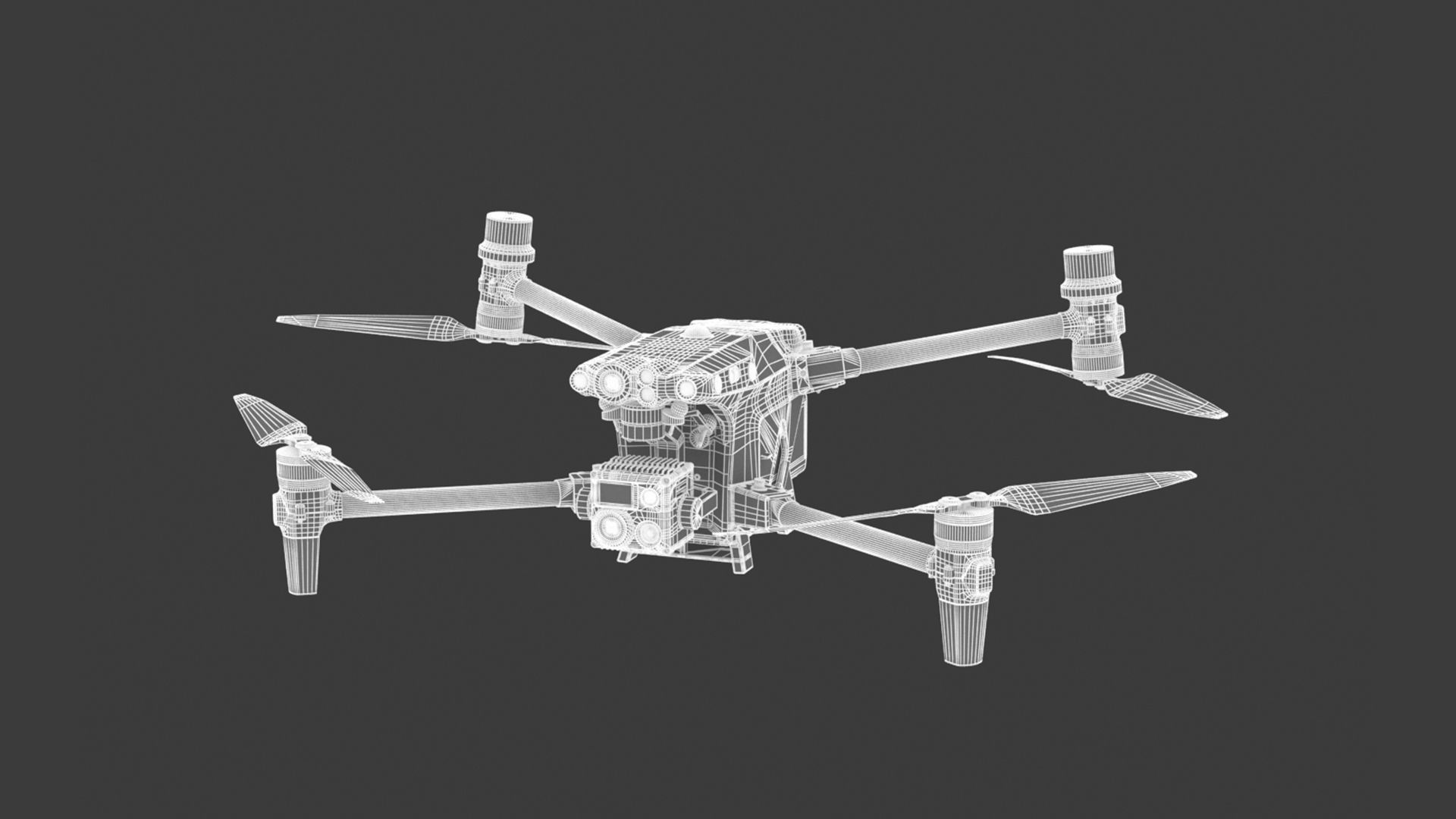 DJI Matrice 30 Series PBR Realistic 3D model_20
