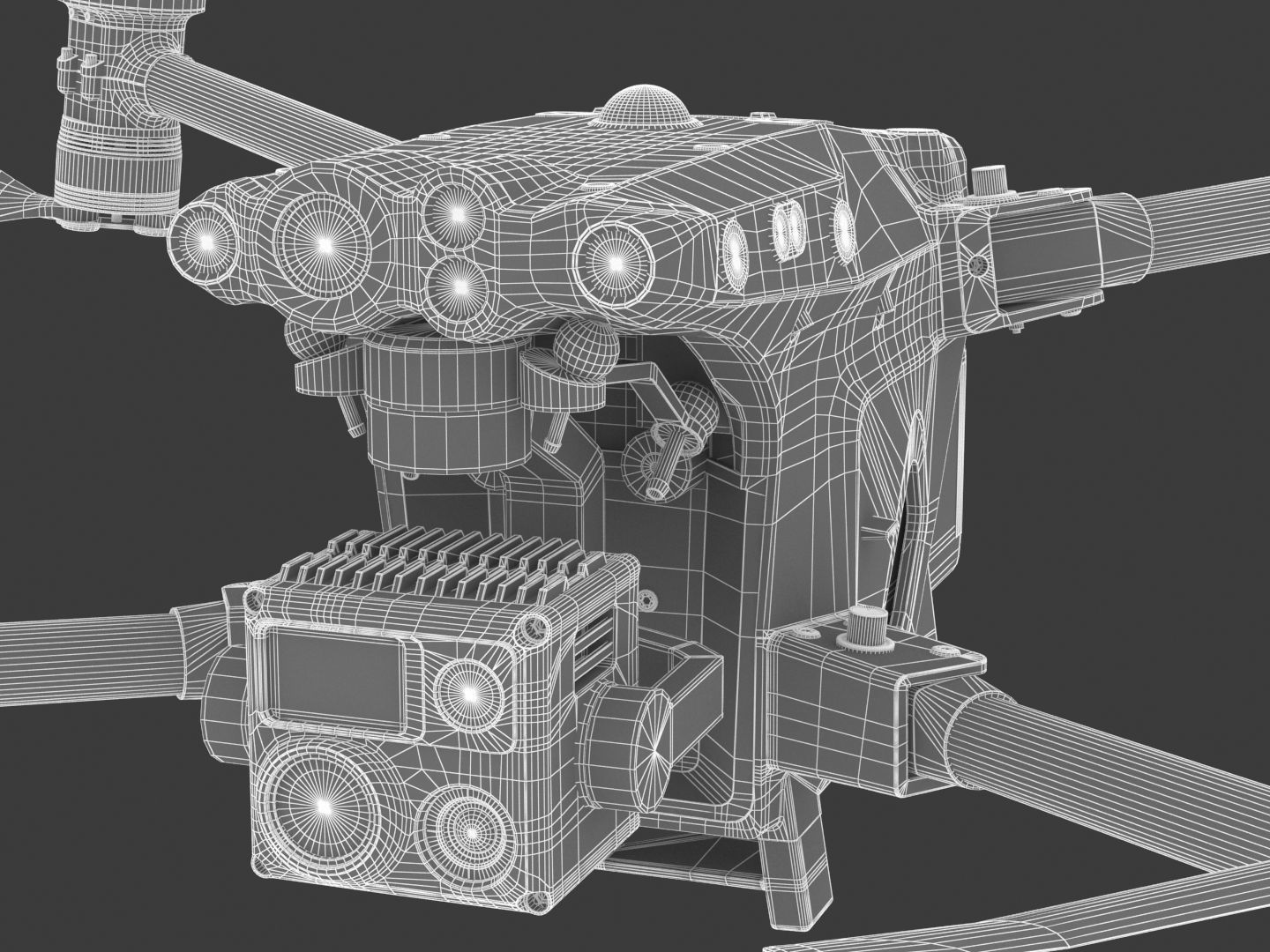 DJI Matrice 30 Series PBR Realistic 3D model_30