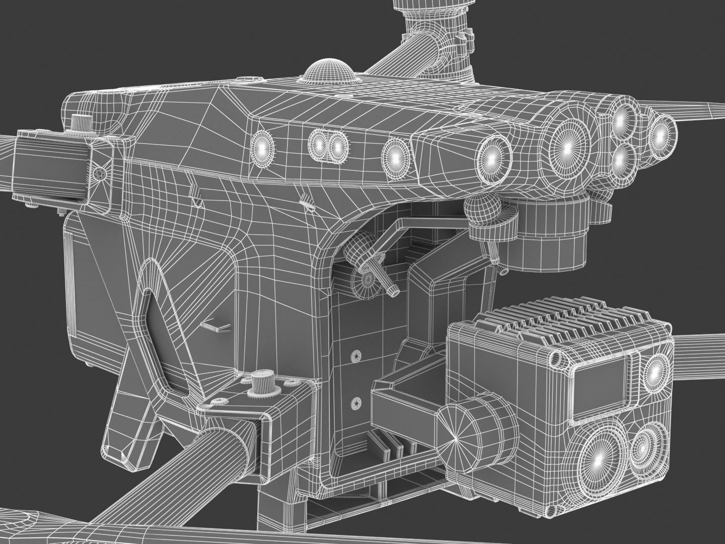 DJI Matrice 30 Series PBR Realistic 3D model_31