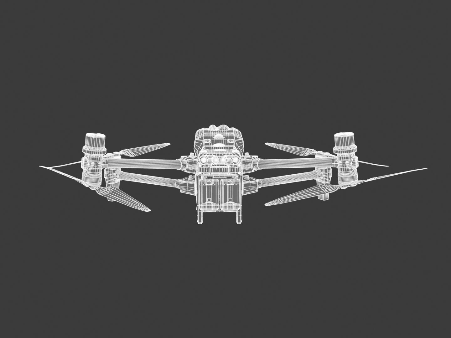 DJI Matrice 30 Series PBR Realistic 3D model_24