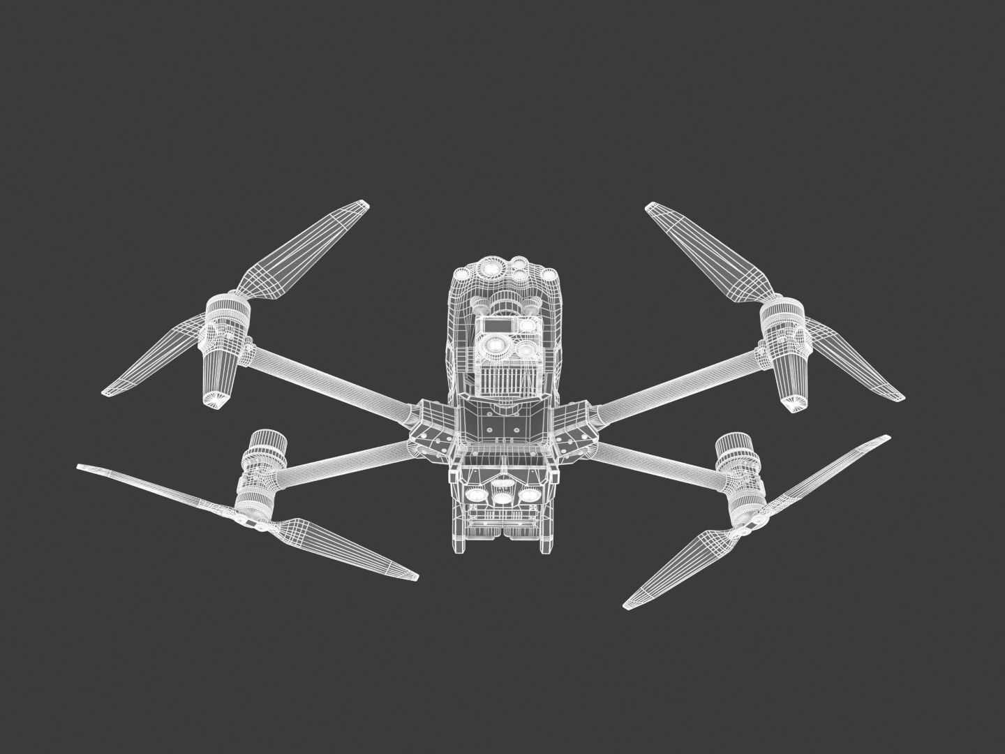 DJI Matrice 30 Series PBR Realistic 3D model_28
