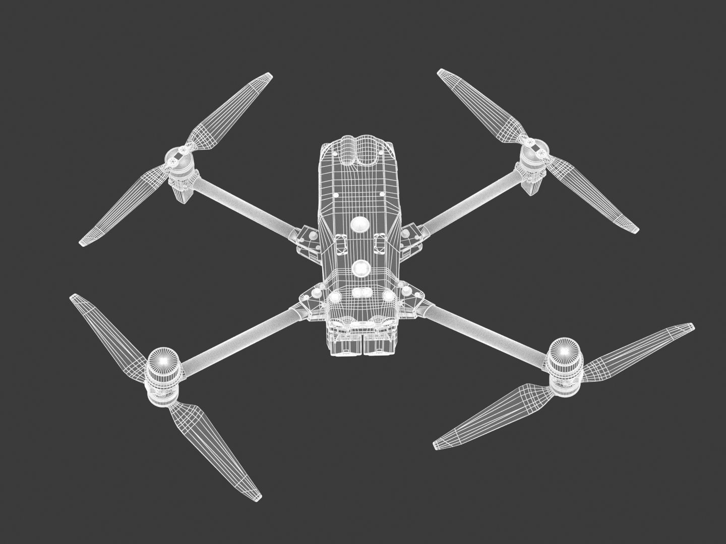 DJI Matrice 30 Series PBR Realistic 3D model_29