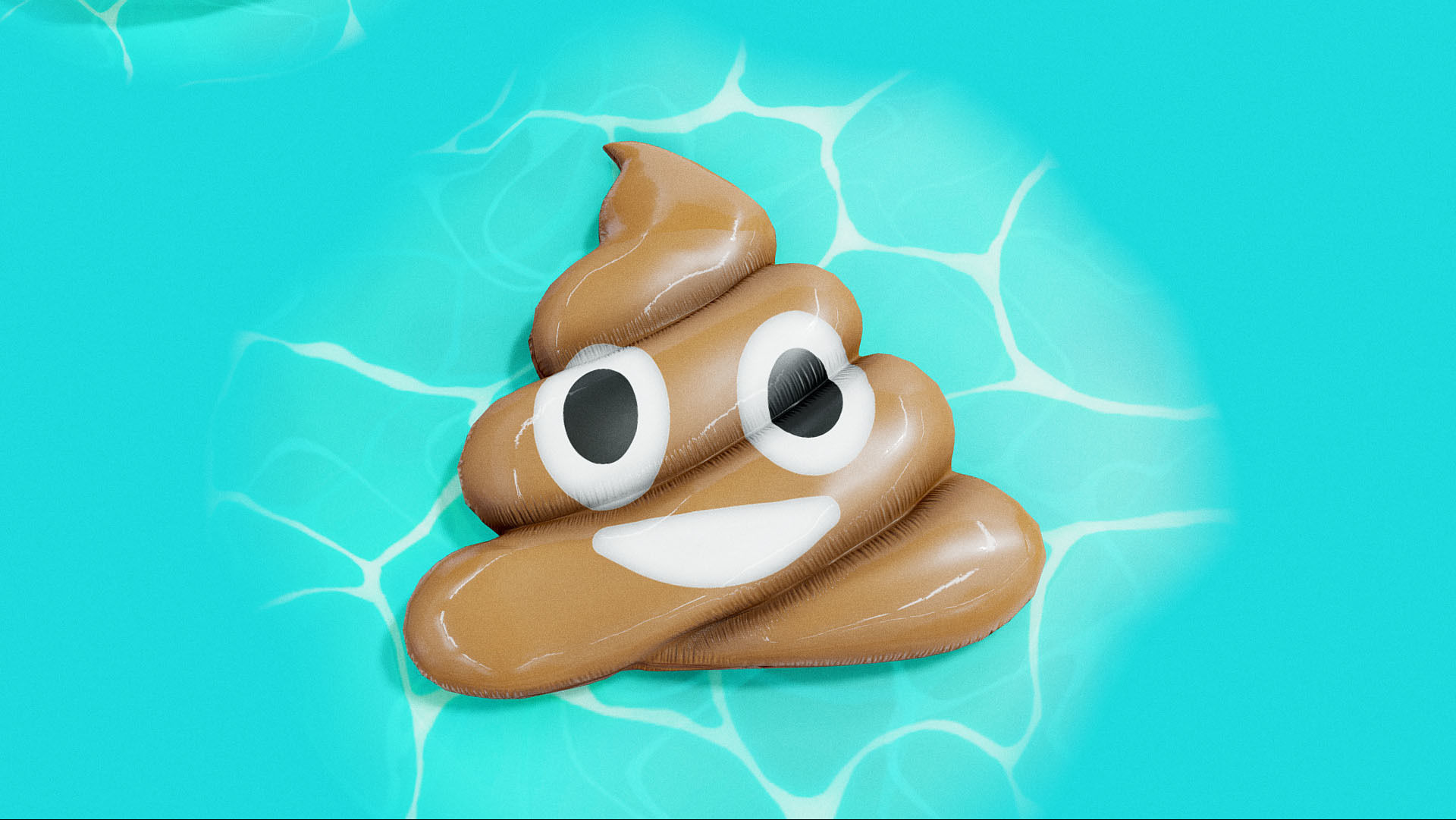 Inflatable Pool Floats PACK II Low-poly 3D model_9