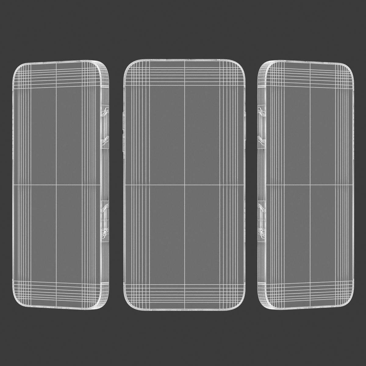 Generic Smartphone 04 PBR Realistic Low-poly 3D model_18