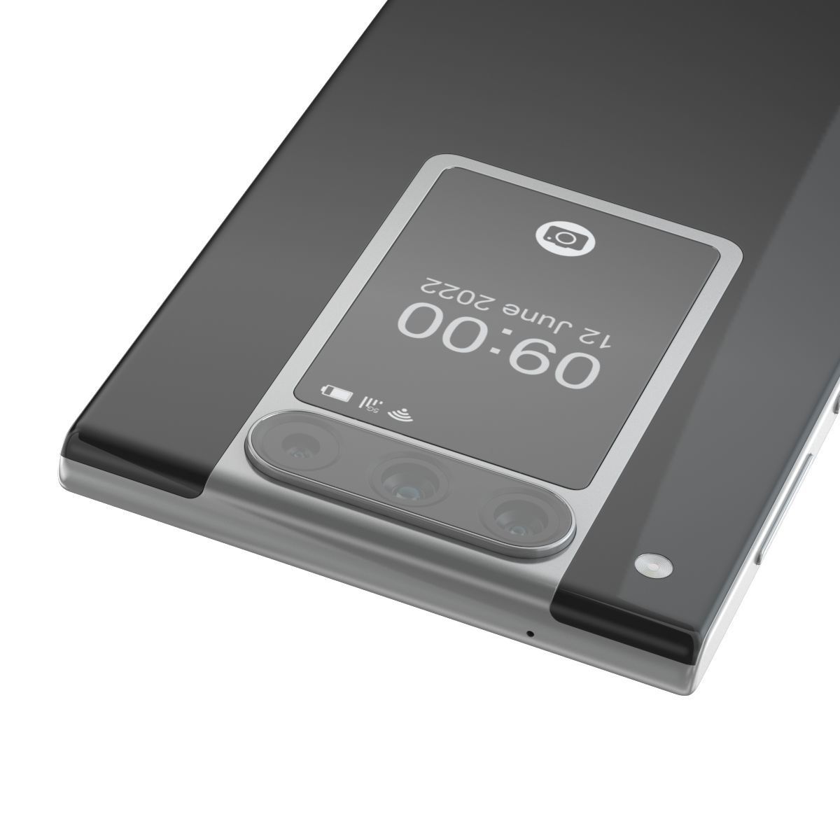 Generic Smartphone 05 PBR Realistic 3D model_7