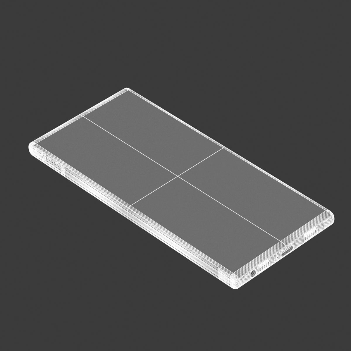 Generic Smartphone 05 PBR Realistic 3D model_15