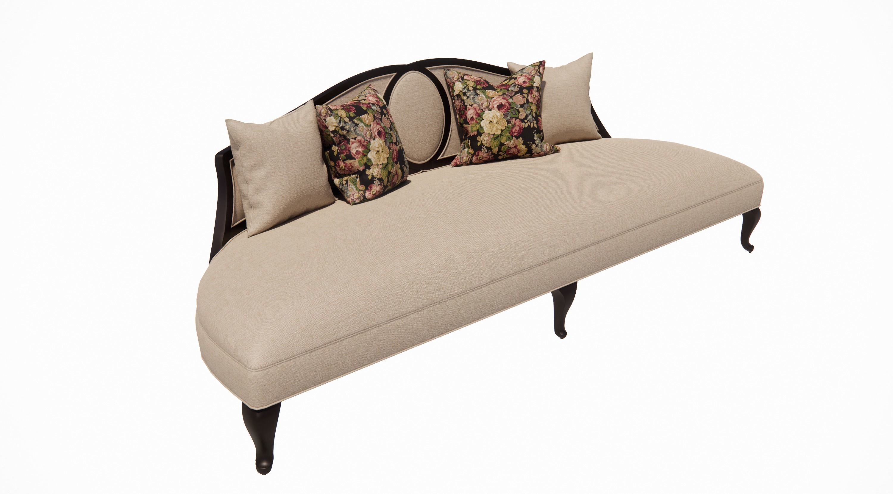 Acanva Luxury Sofa 3D Model  By AMA Concept 3D print model_1