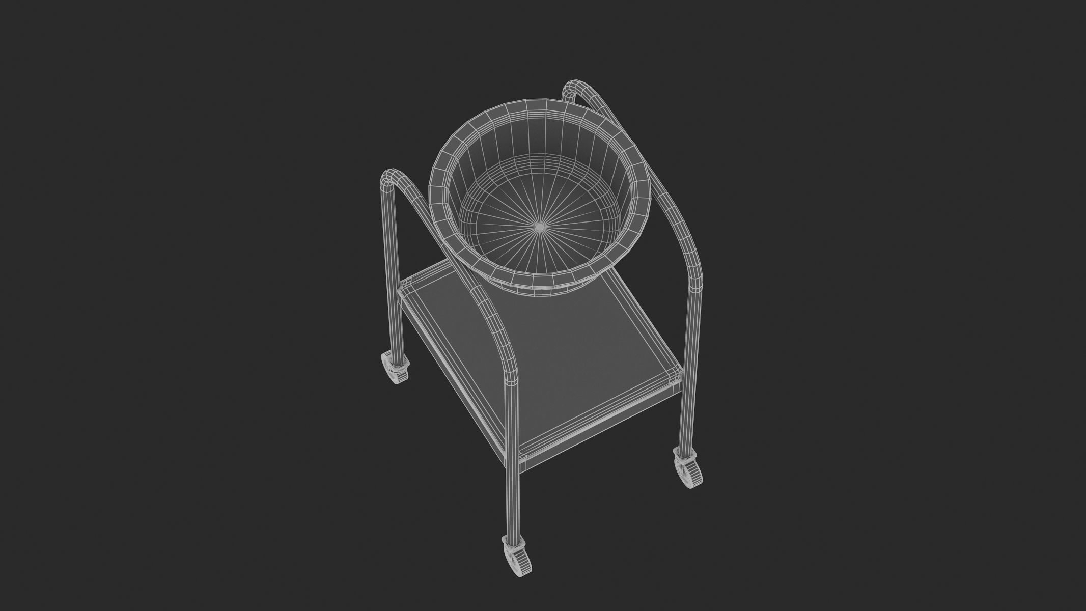 Medical Basin 04 PBR Realistic  3D model_9