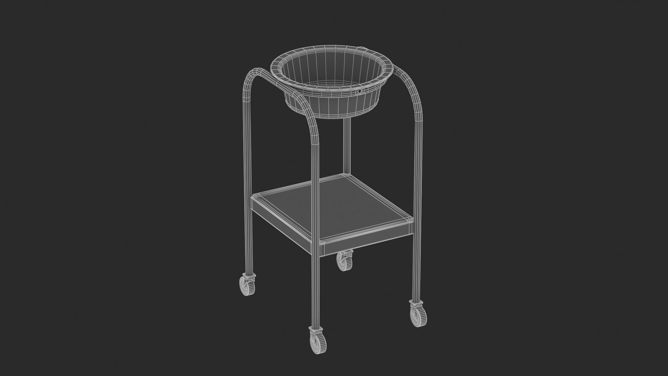 Medical Basin 04 PBR Realistic  3D model_7