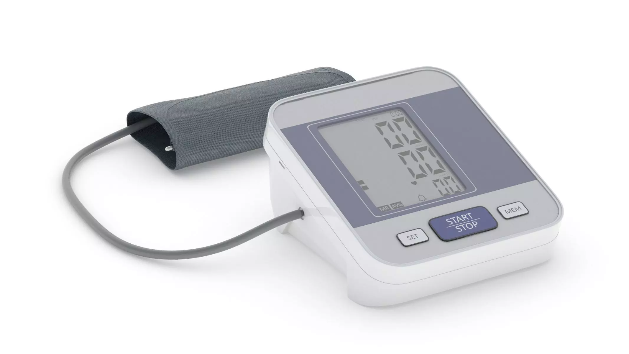 Medical Blood Pressure Machine Kit PBR Realistic 3D model