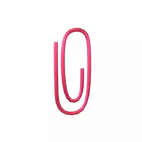 Cartoon Paper Clip v1 002