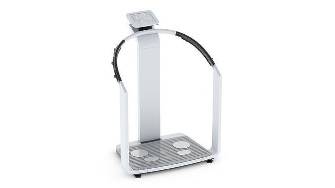 Medical Body Composition Analyzer PBR Realistic 3D model