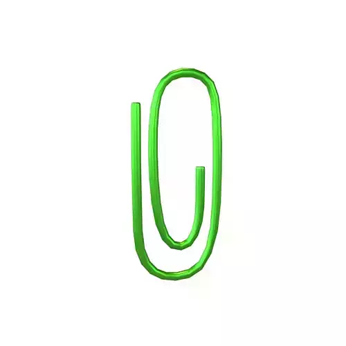 Cartoon Paper Clip v1 004
