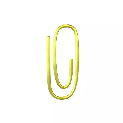 Cartoon Paper Clip v1 005