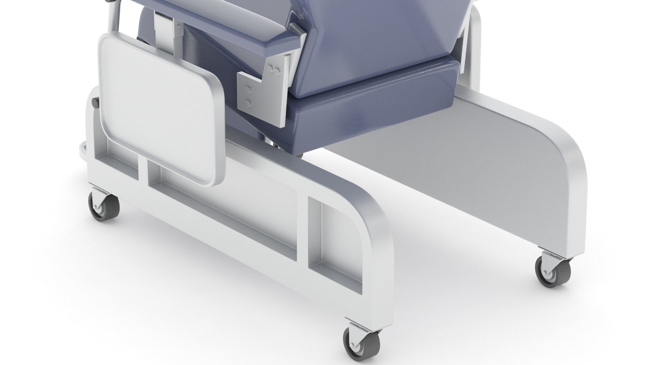 Medical Electric Reclining Chair PBR Realistic 3D model_7