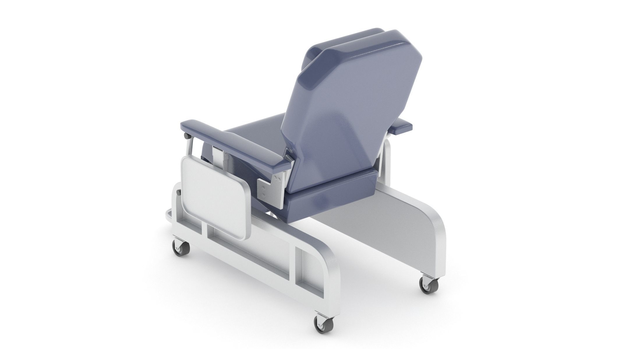 Medical Electric Reclining Chair PBR Realistic 3D model_2