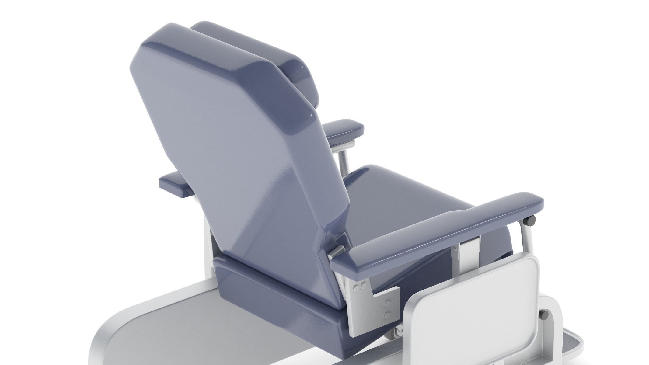 Medical Electric Reclining Chair PBR Realistic 3D model_6