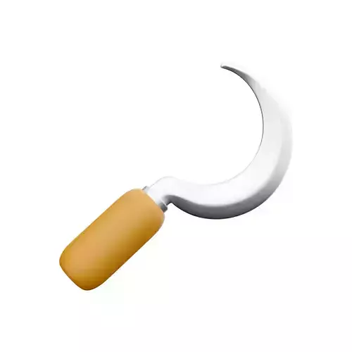 3d scythe shovel