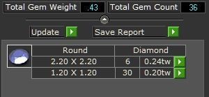 Love Heart Stud Earrings 3D print model_4