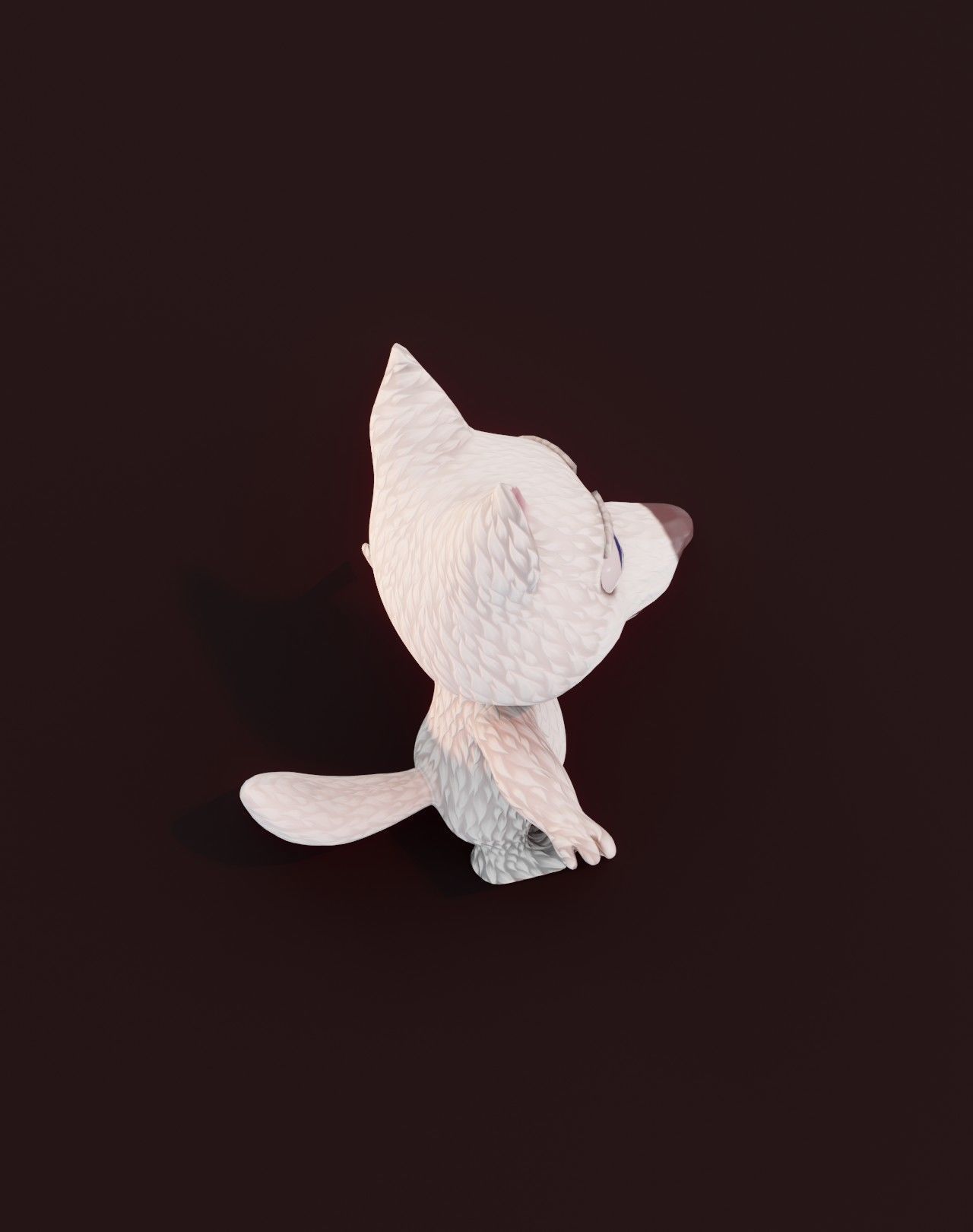 Cartoon Wolf 3D Models Low-poly 3D model_37