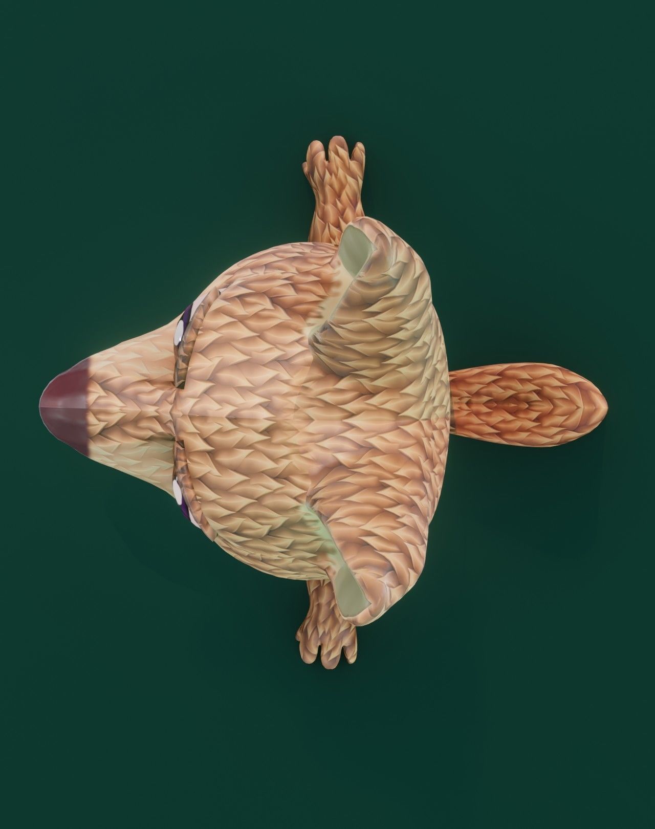 Cartoon Wolf 3D Models Low-poly 3D model_48