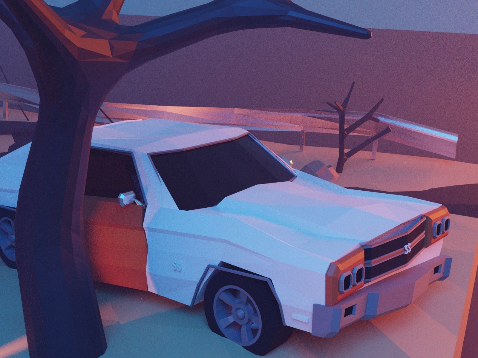 Cartoon Fallout 3D model_23