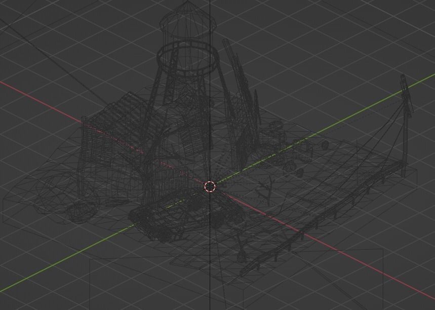 Cartoon Fallout 3D model_27