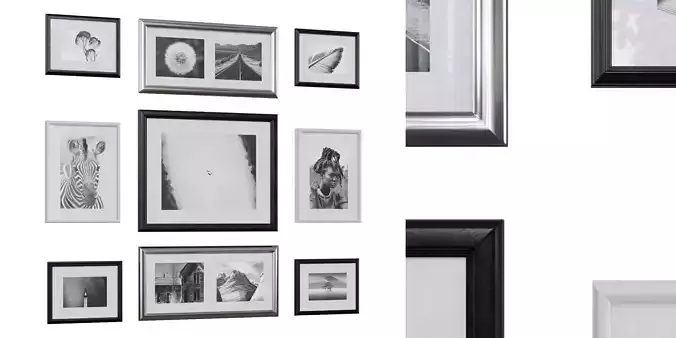 Mixed Picture Frames 01