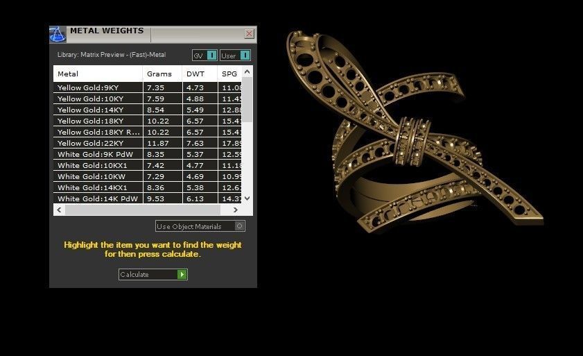 decollete  ring 3D print model_4