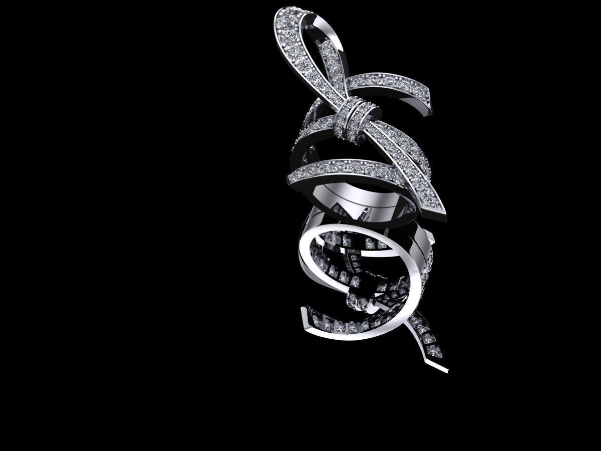 decollete  ring 3D print model_7