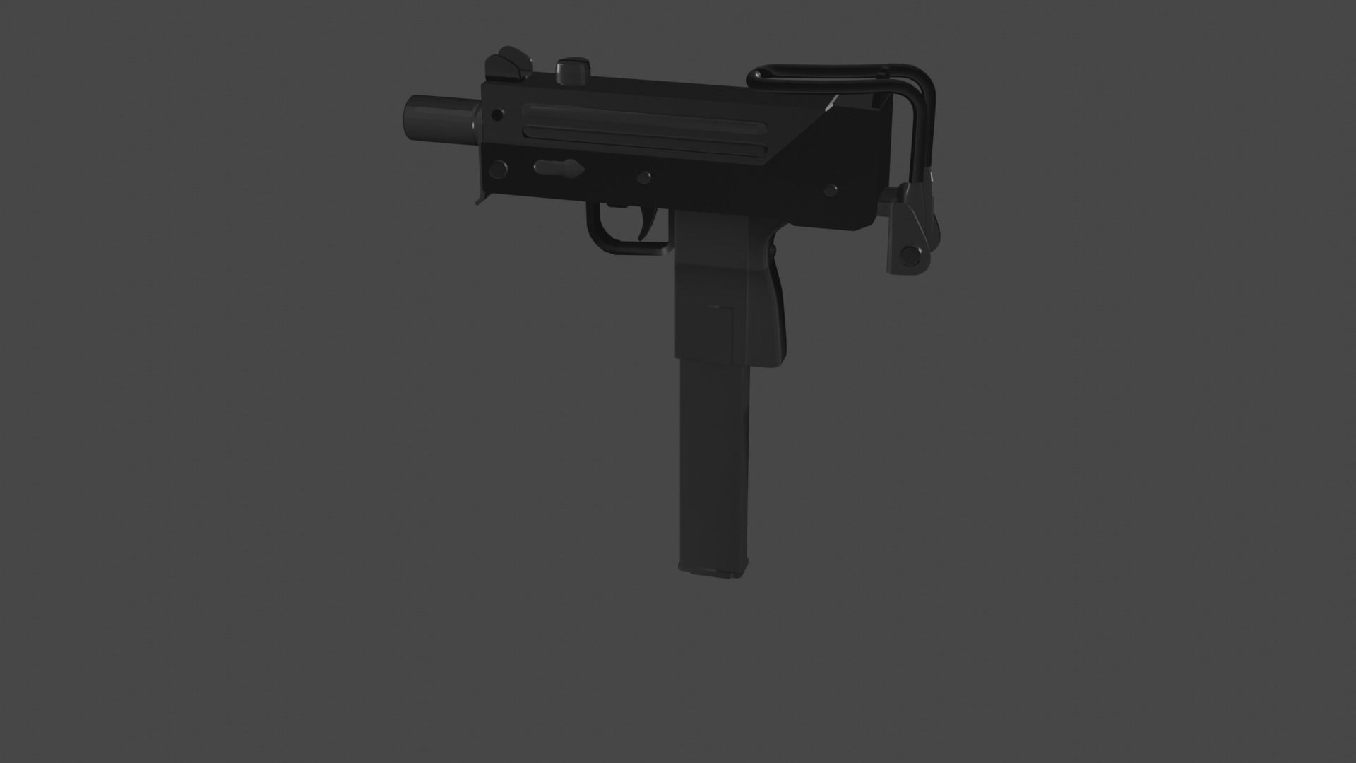3D model UZI 002 VR / AR / low poly CGTrader