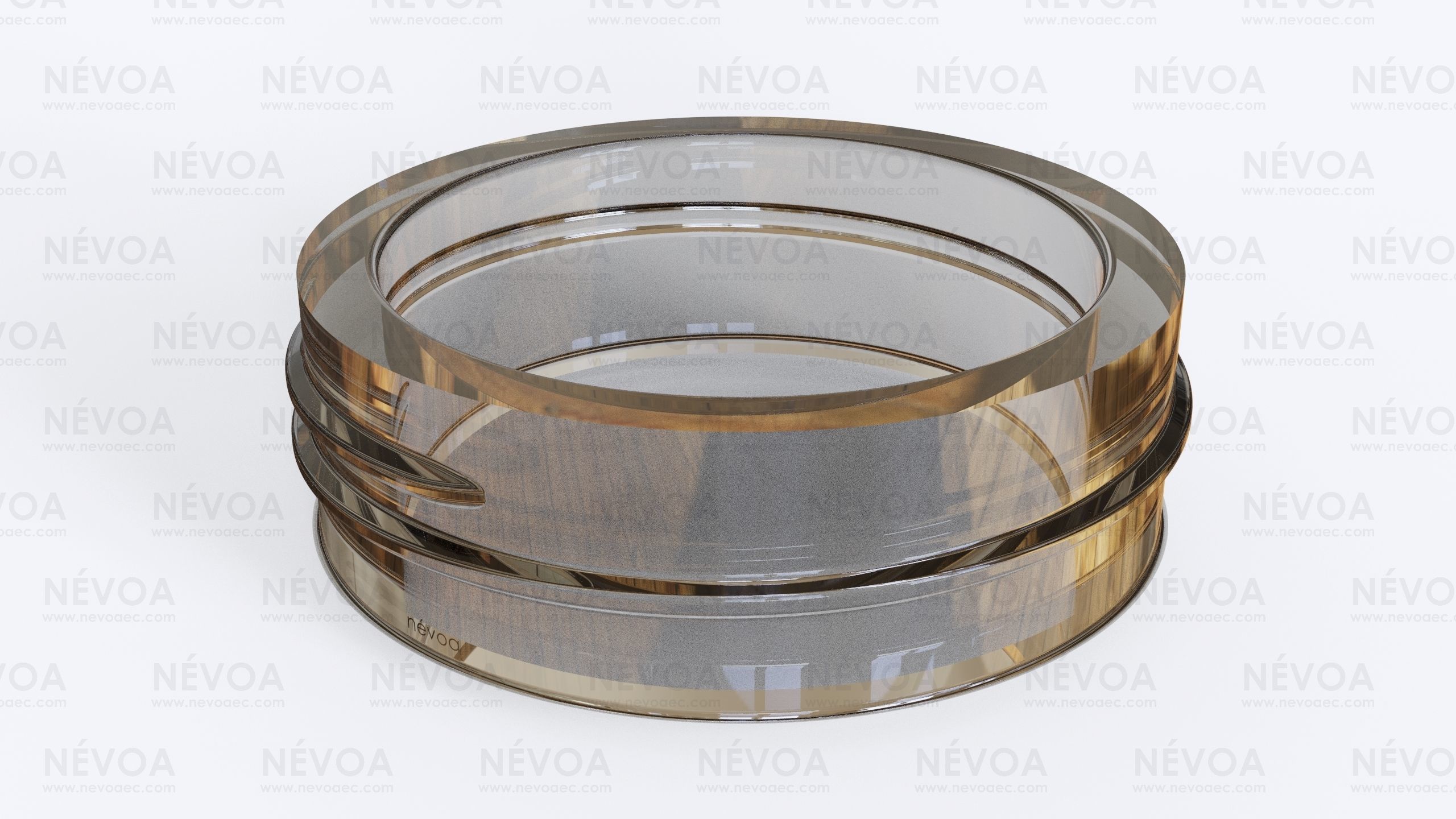 Neck finish - SP 444 - 58 - voluntary standard 3D model_1