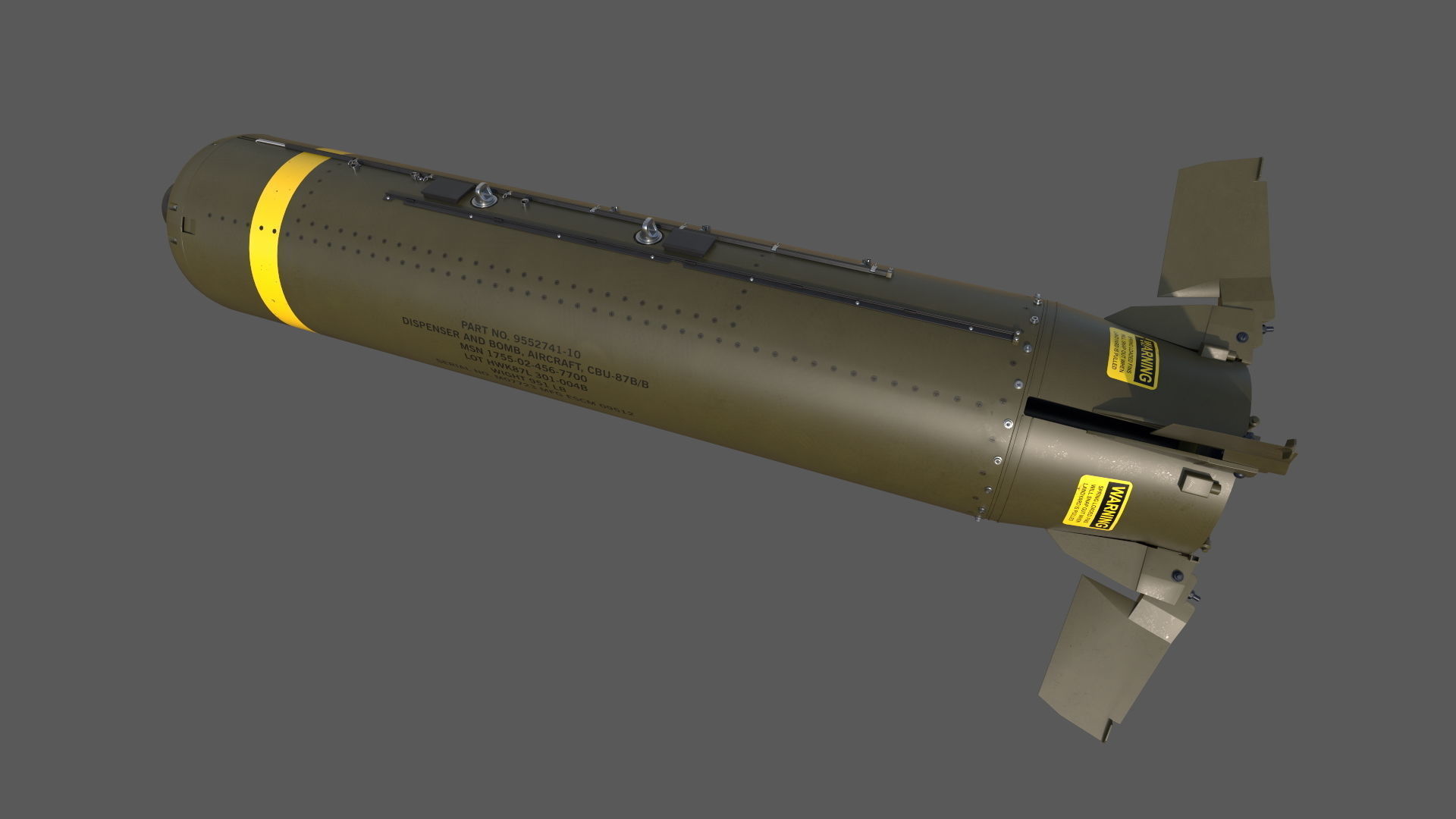 CBU-87 Combined Effects Munition 3D model_7