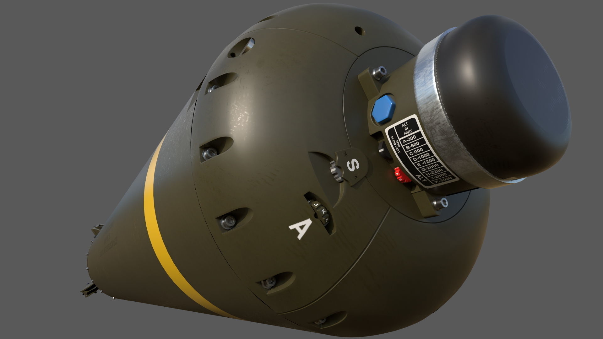CBU-87 Combined Effects Munition 3D model_2