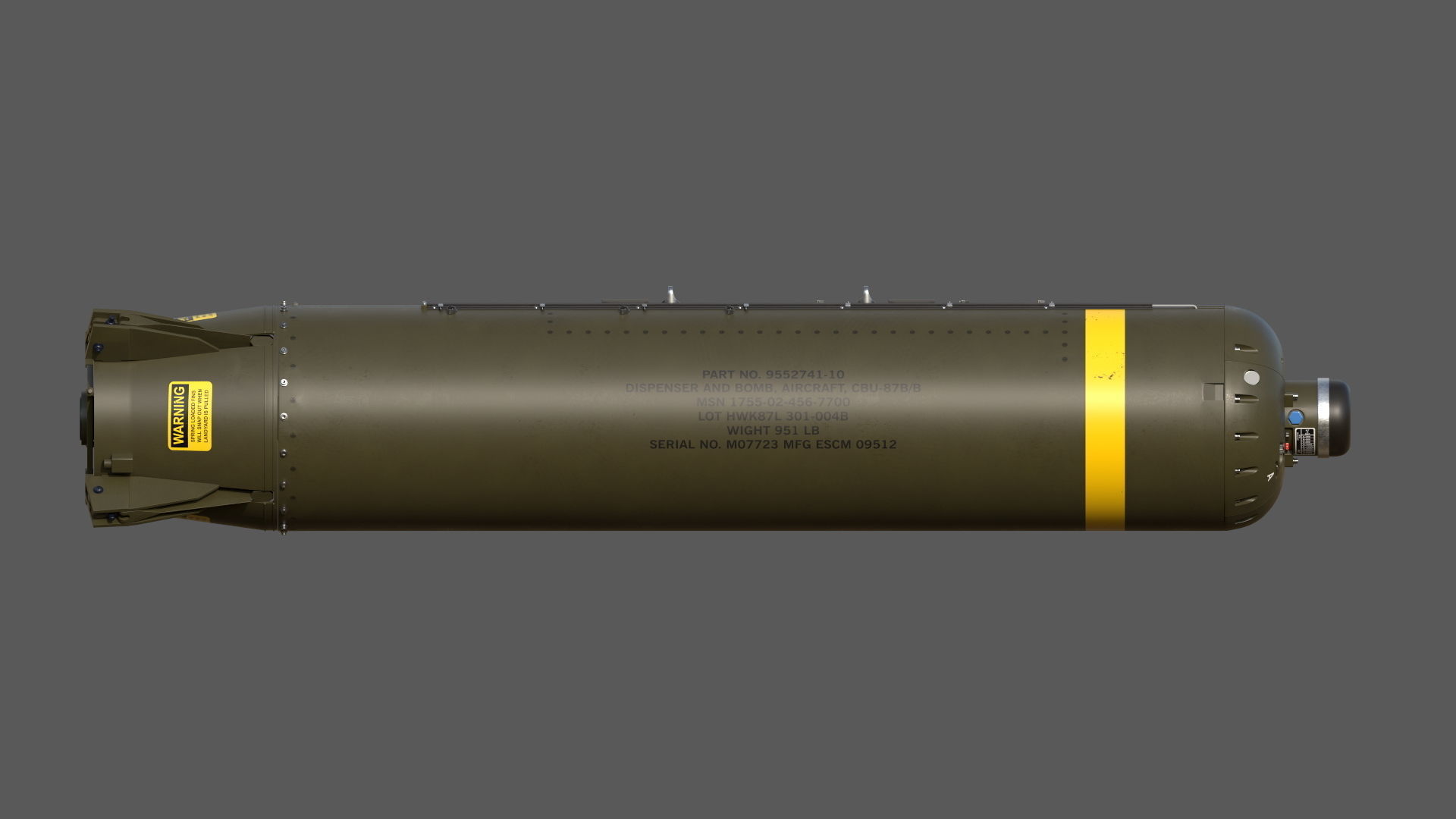 CBU-87 Combined Effects Munition 3D model_5