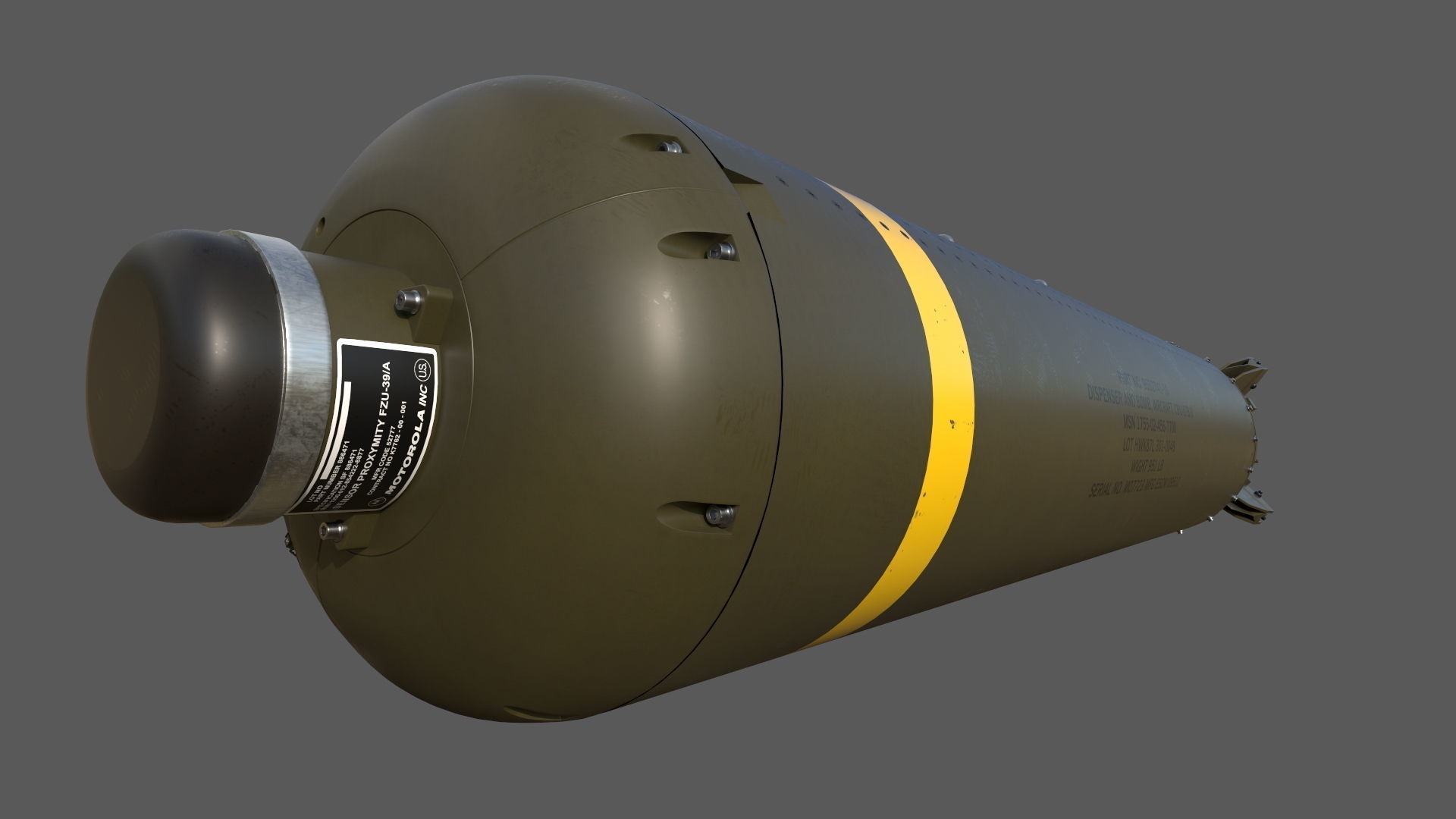 CBU-87 Combined Effects Munition 3D model_6
