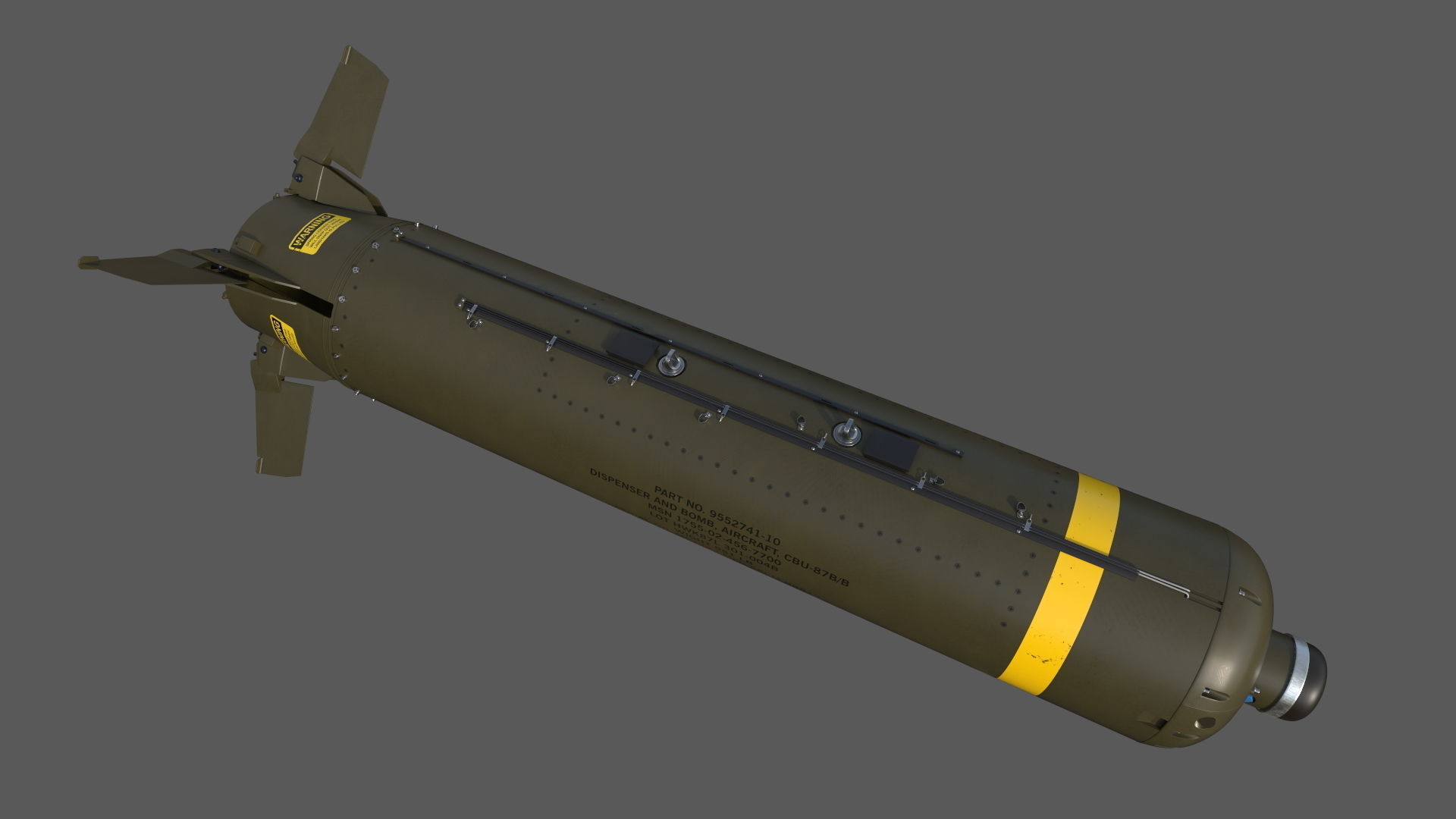 CBU-87 Combined Effects Munition 3D model_8