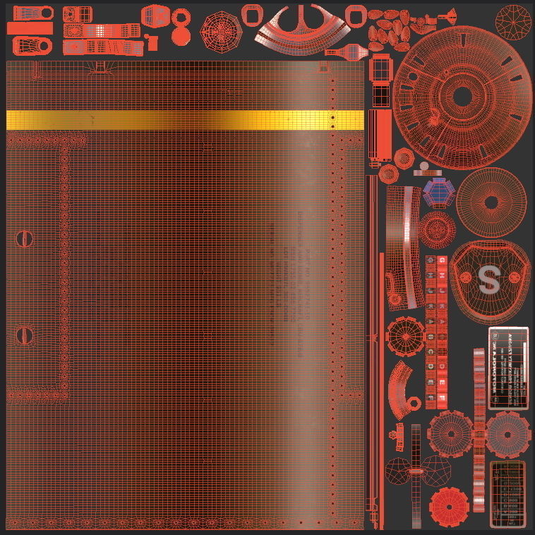 CBU-87 Combined Effects Munition 3D model_15