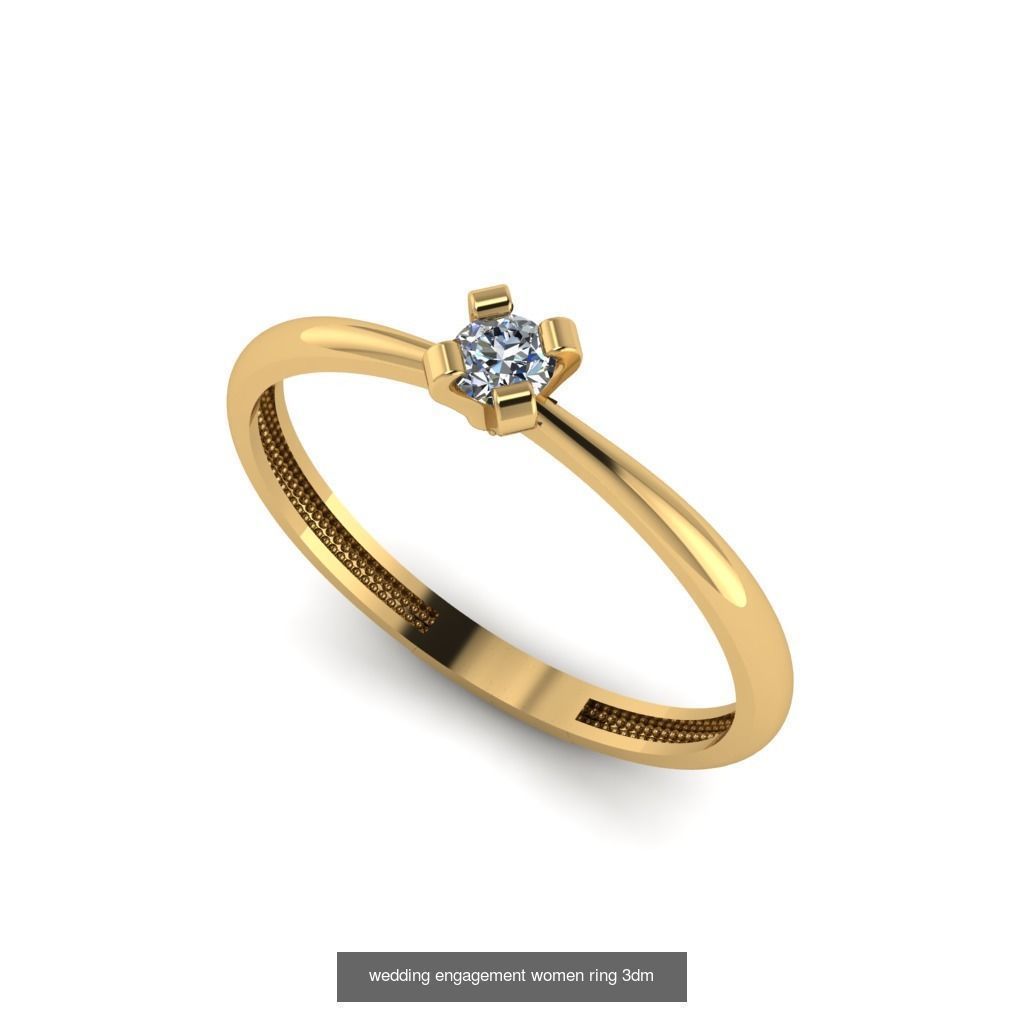 Engagement ring collection 30 pieces 3D model _31
