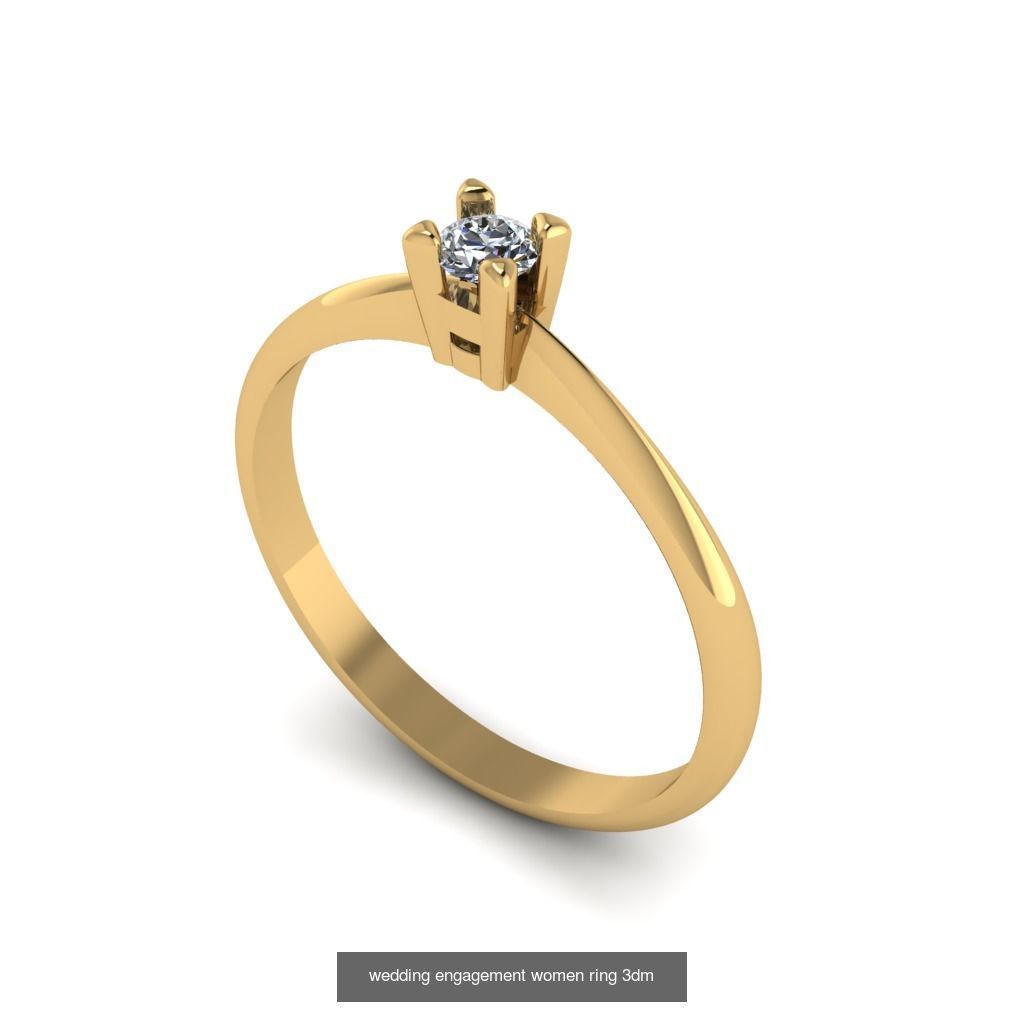 Engagement ring collection 30 pieces 3D model _25