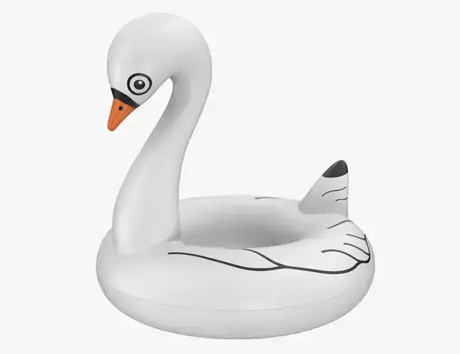 Swan Pool Float swim ring
