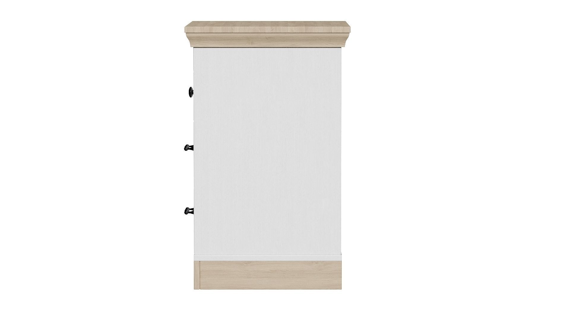 Bedroom set bookcase with two doors 3D Model Collection_44